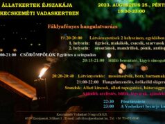 ORSZÁGOS ÁLLATKERTEK ÉJSZAKÁJA