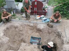 Tizenkilenc hősi halott katonát exhumáltak Gátéren