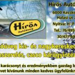 Autóüveg Halasi út