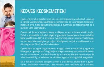 Gyermeknap Kecskeméten 2024. május 24-26.