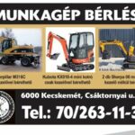 05.22.SZENTESI BAU KFT. MUNKAGÉP BÉRLÉS