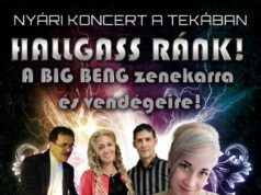 Augusztus 17-i, 19 órakor kezdődő Nyári koncert