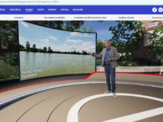 Halasi fotója Fehértóról a köztévében