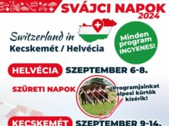Svájci Napok Helvécián és Kecskeméten – 2024. szeptember 6.-14.