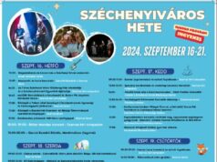 Szeretnénk felhívni figyelmüket a Széchenyiváros Hete eseménysorozatra!