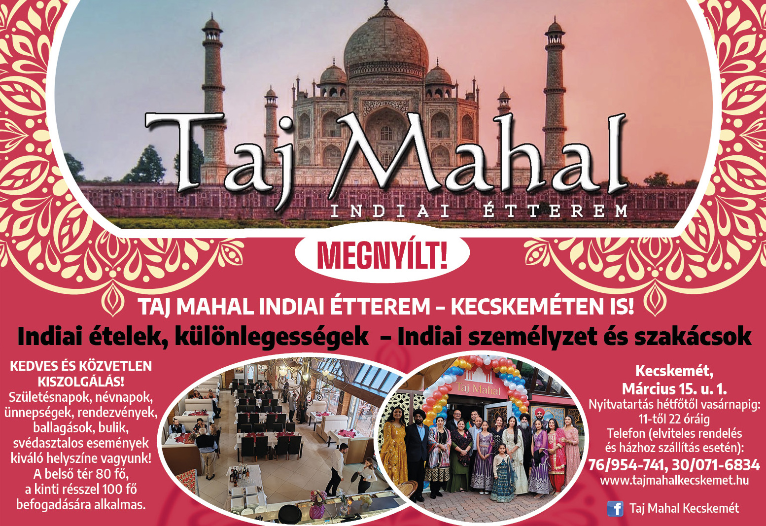 TAJ MAHAL KECSKEMÉT