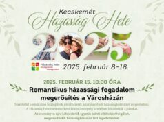 Romantikus házassági fogadalom megerősítés a Városházán 2025. február 15. 10:00 óra