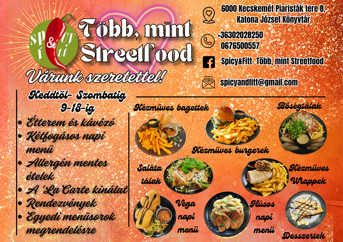 Spicy&Fitt – Több, mint Streetfood 