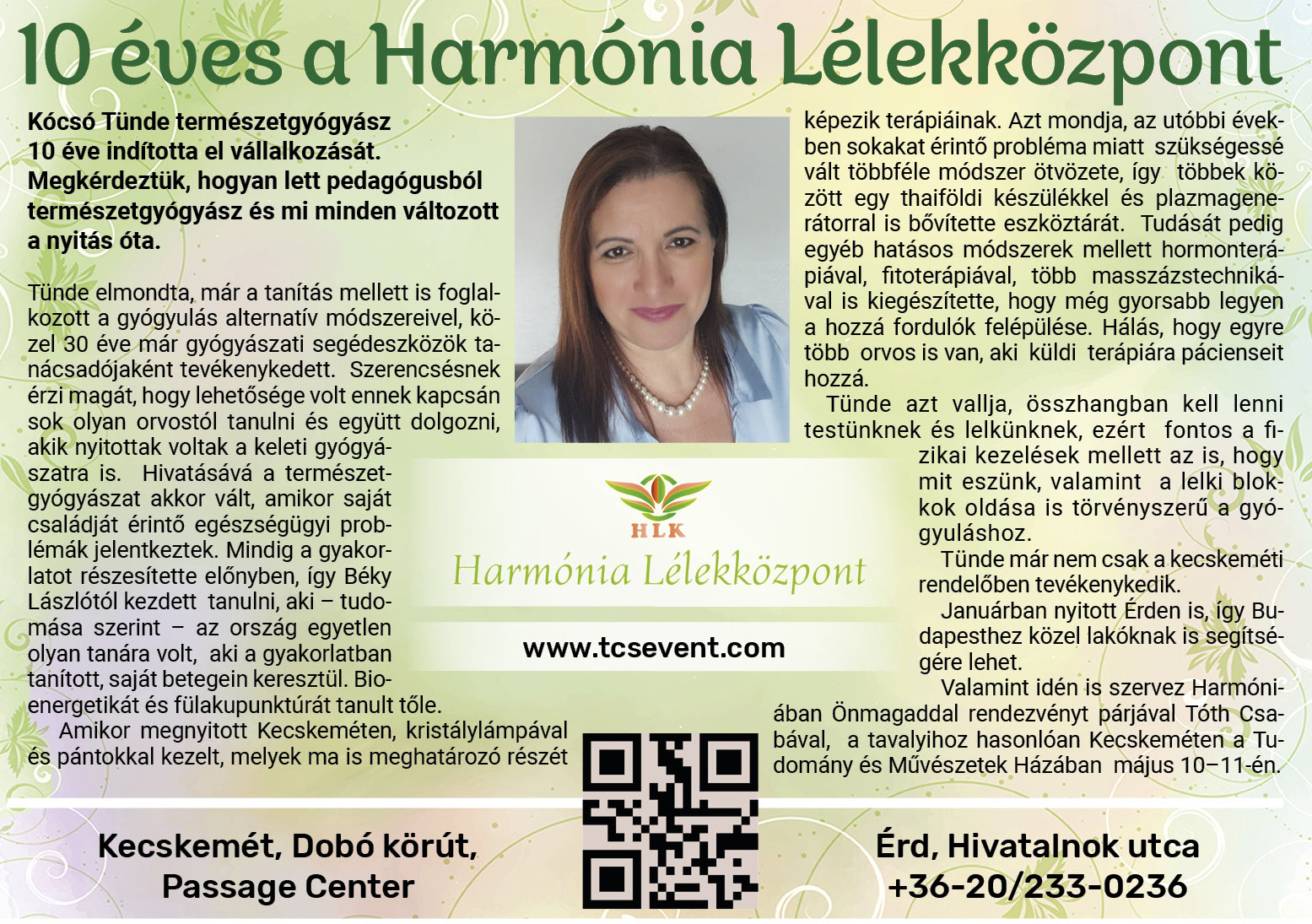 Harmónia Lélekközpont 