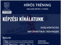 HÍRÖS TRÉNING KECSKEMÉT-NÁLUNK ÉRTK A TUDÁS!