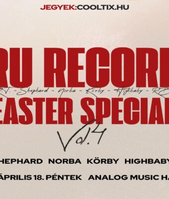 KRU RECORDS EASTER SPECIAL 2025. Április 18. Koncert