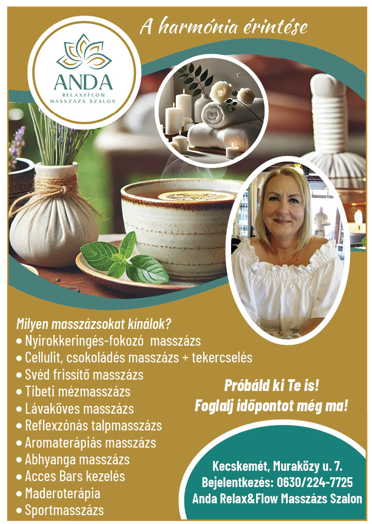 Anda Relax & Flow Masszázs Szalon 