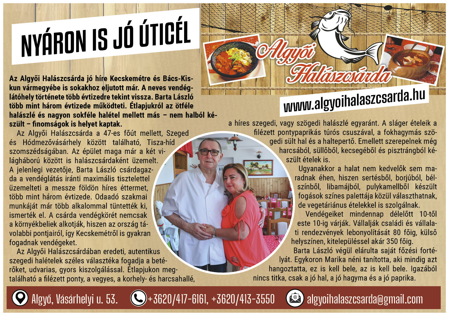 ALGYŐI Halászcsárda