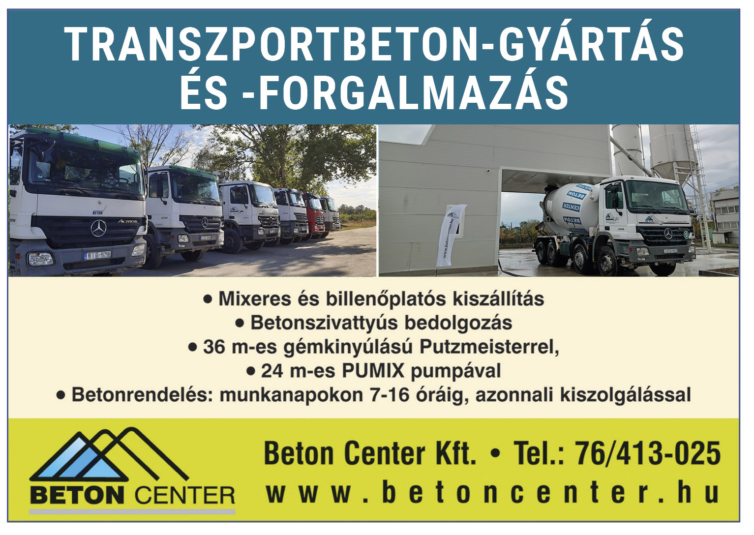 BETON CENTER Kft.
