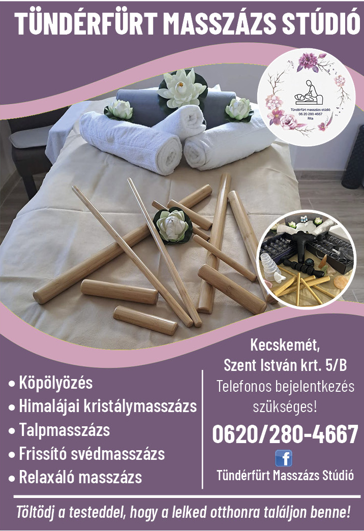 Tündérfürt Masszázs Stúdió 