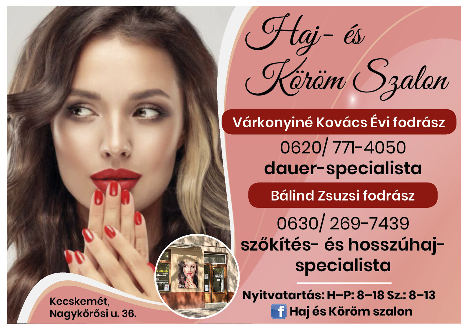 HAJ- ÉS KÖRÖM SZALON