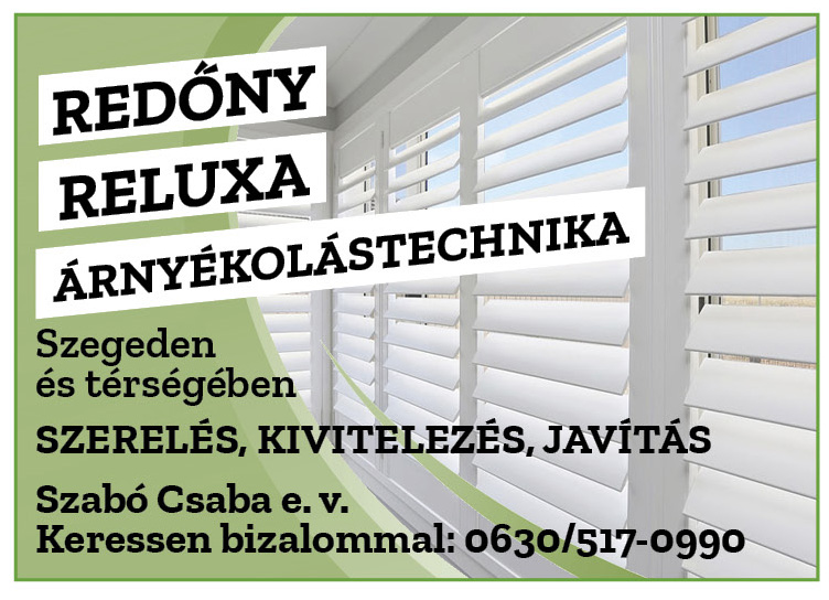 SZABÓ CSABA – Redőnyös – SZEGED