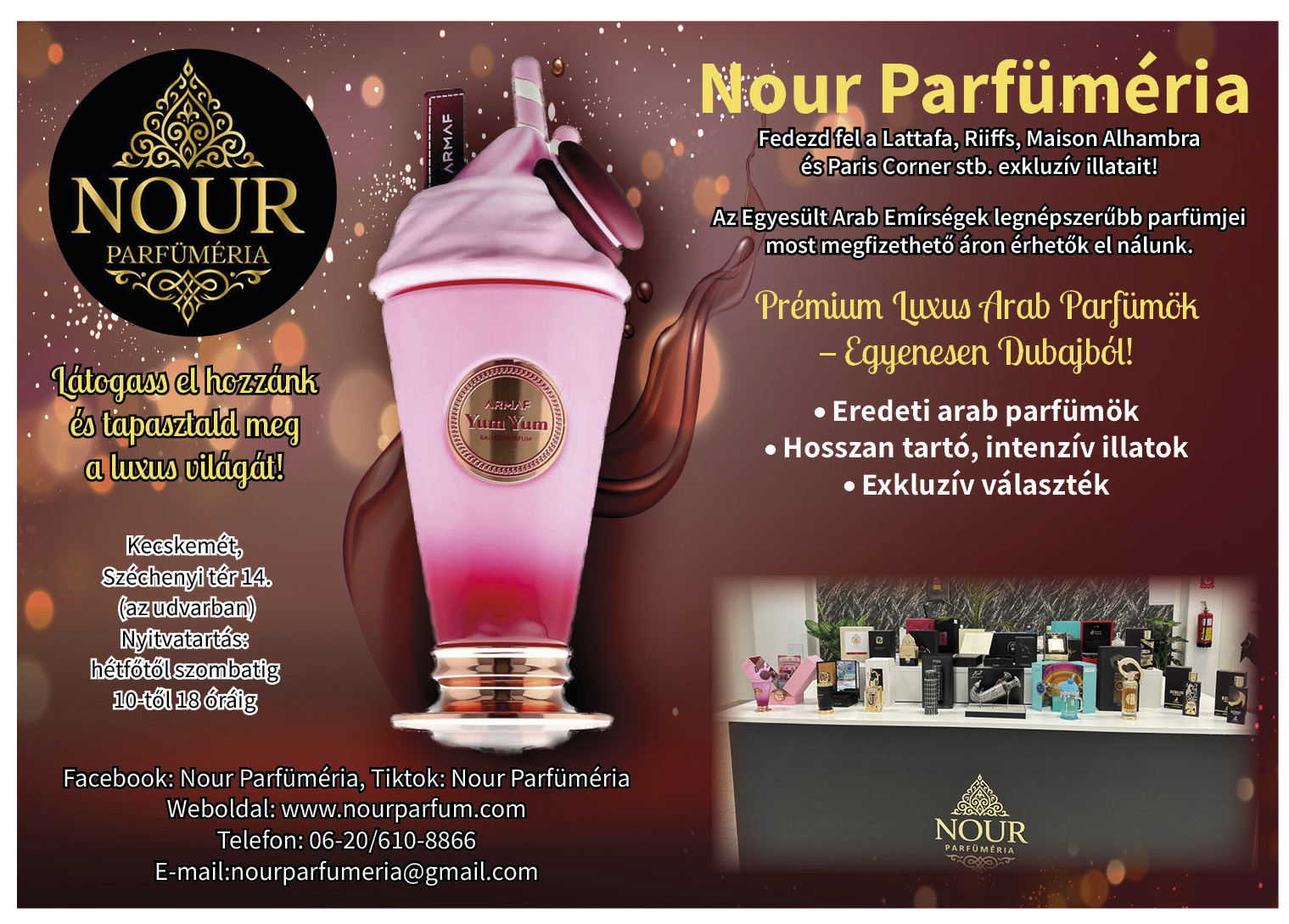 Nour Parfüméria- Kecskemét