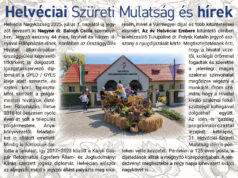 Helvécia szüreti napok