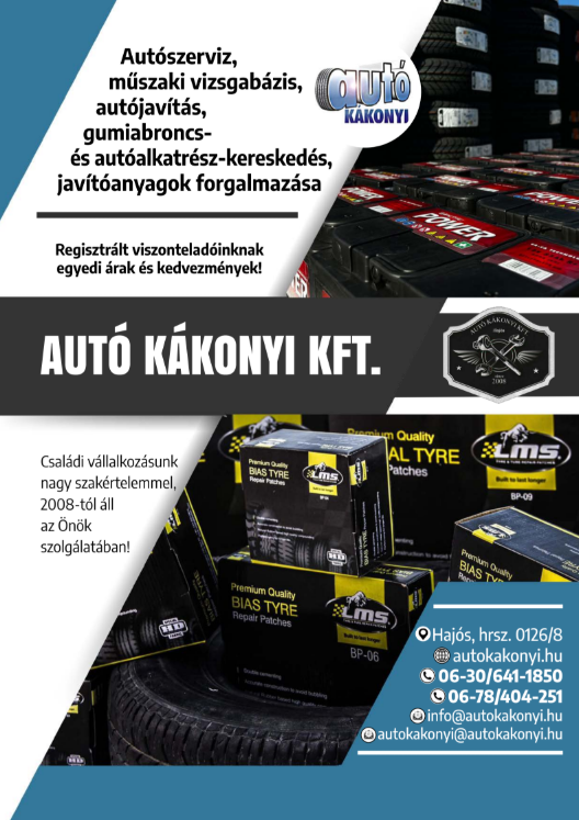 KÁKONYI AUTÓ