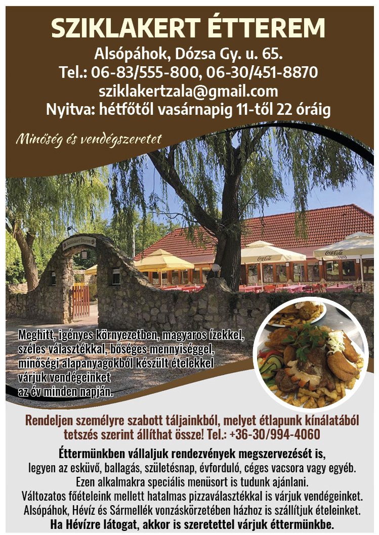 SZIKLAKERT Étterem