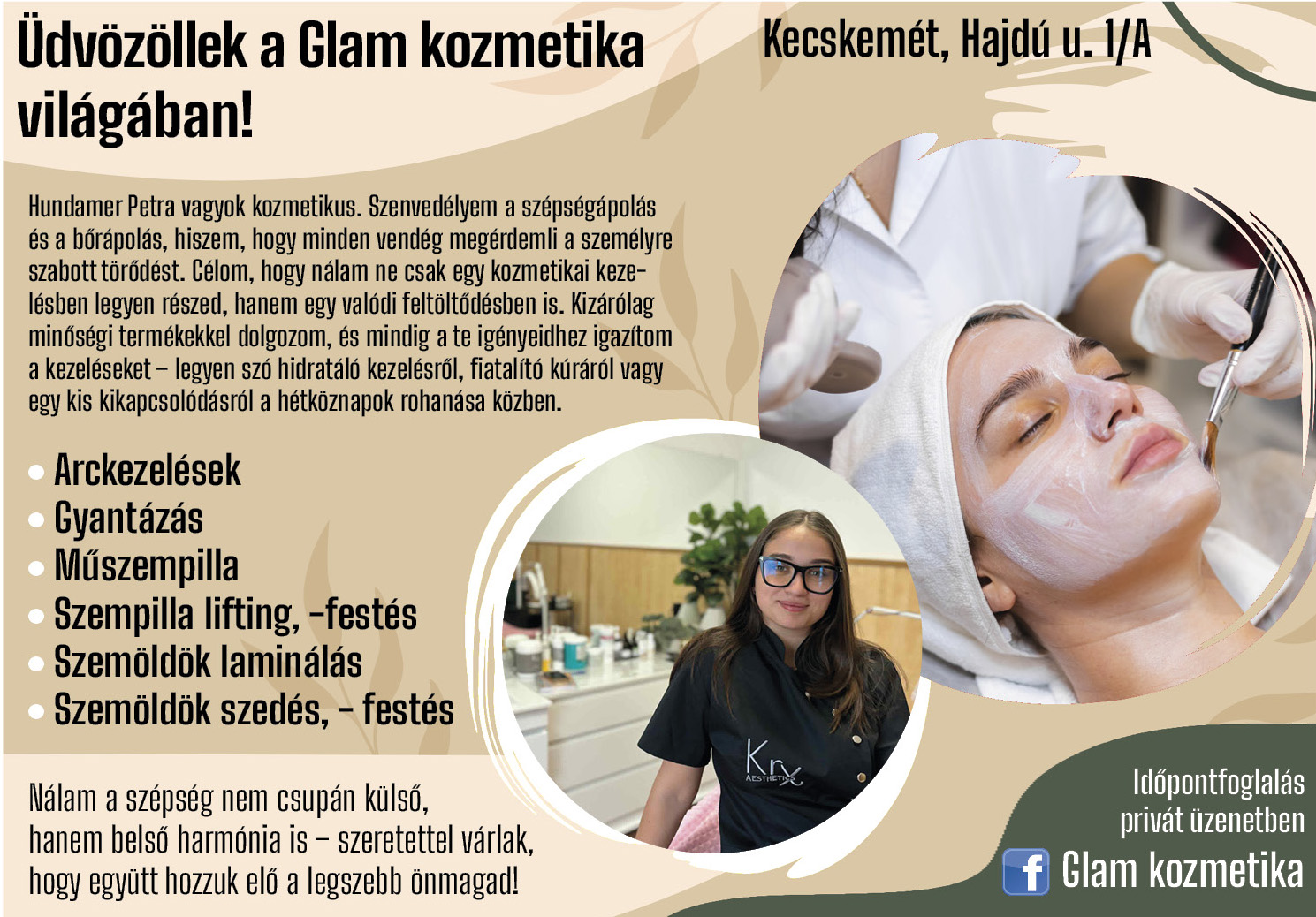 GLAM KOZMETIKA- HUNDAMER PETRA