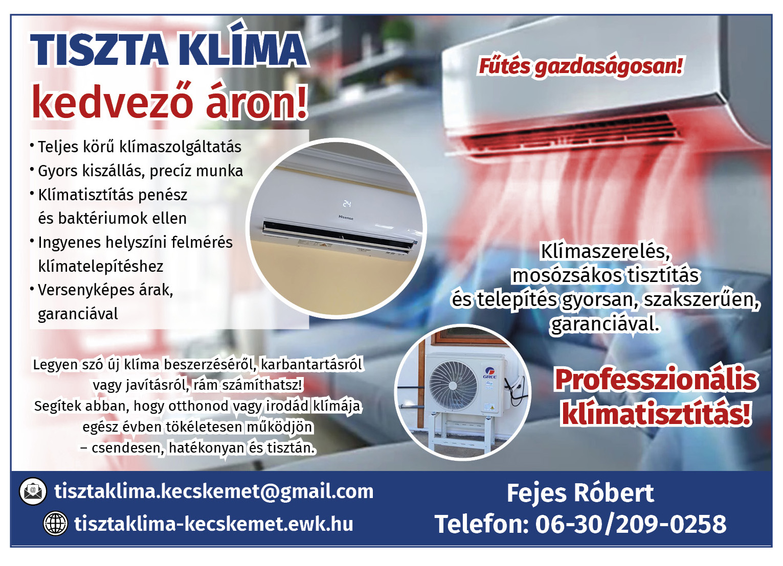 TISZTAKLÍMA- Kecskemét