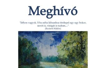 Meghívó Kis-Máté Etelka alkotó kiállításának megnyitójára