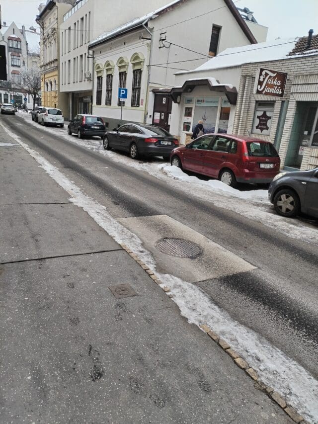 Havas Wesselényi utca kép, gondos óra