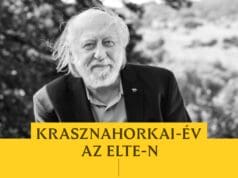 Krasznahorkai az ELTE díszdoktora lesz
