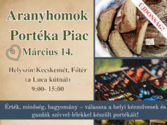 Új színfolt a város palettáján: Megnyitja kapuit március 14-én az Aranyhomok Portéka Piac Kecskemét főterén!