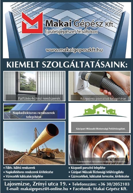 Makai Gépész Kft.- Lajosmizse