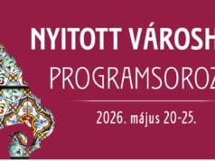 Nyitott Városháza Programsorozat 2026. május 20-25.