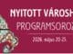Nyitott Városháza Programsorozat 2026. május 20-25.