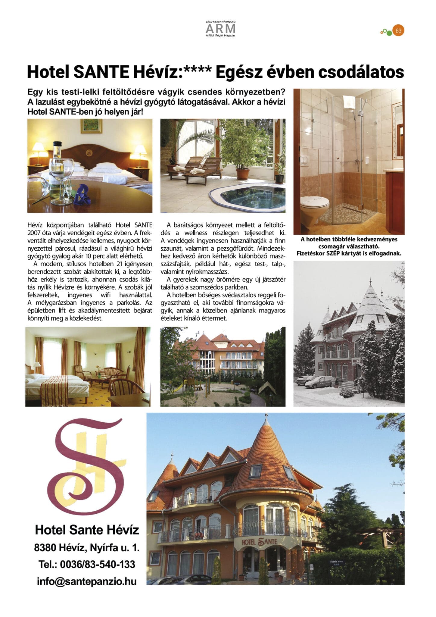 Hotel SANTE Hévíz