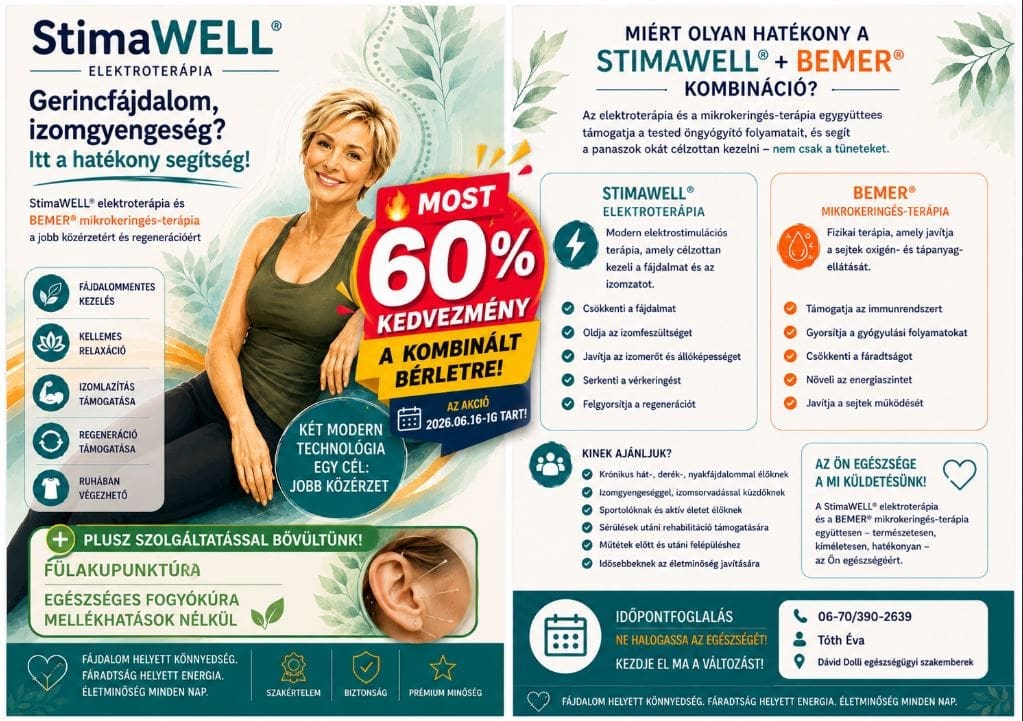 Stimawell Elektroterápia + BEMER ( Dávid Dolli)
