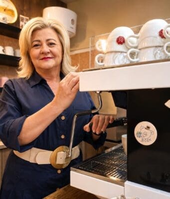 Árus portrék a piacról: Parádiné Fertig Györgyi „Gyakorlatilag itt nőttem fel a piacon.”