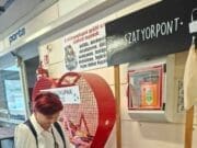 Cédrus-textilzsákok segítik a környezettudatos vásárlást a Budai utcai piacon