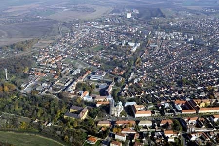 Kalocsa_légifotó