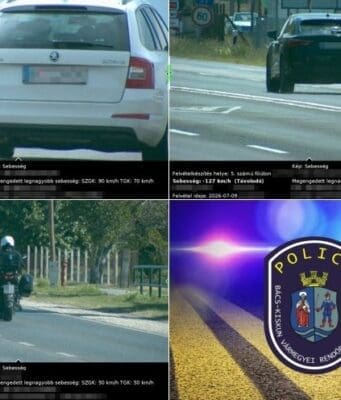 Közlekedésrendészeti összesítő Bács-Kiskun Vármegyéből